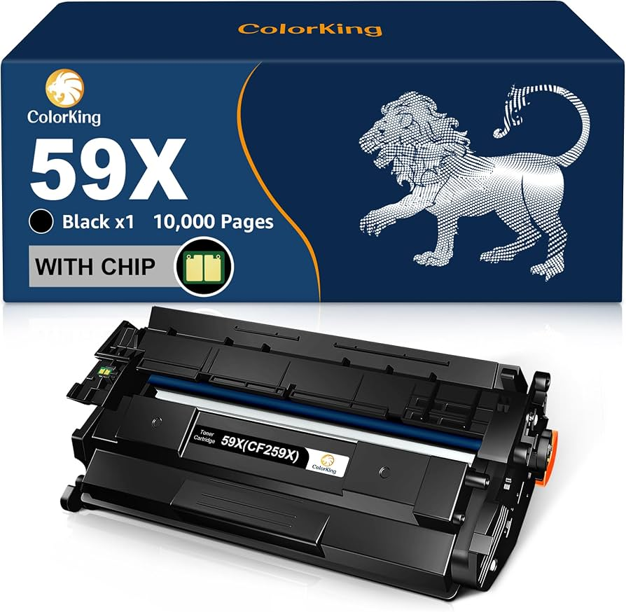HP 59X compatible with chip TONER