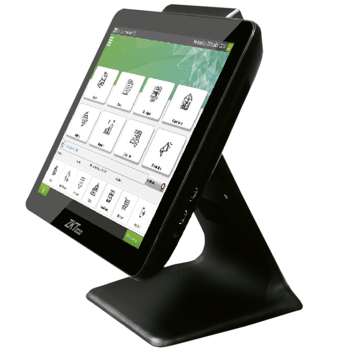 ZKBio510/White POS Device J1800/4G RAM/SSD 64GB//F3401010297
