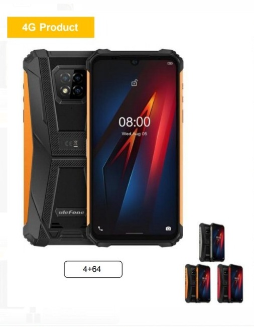 Ulefone Armor 8  4GB+64GB/Red