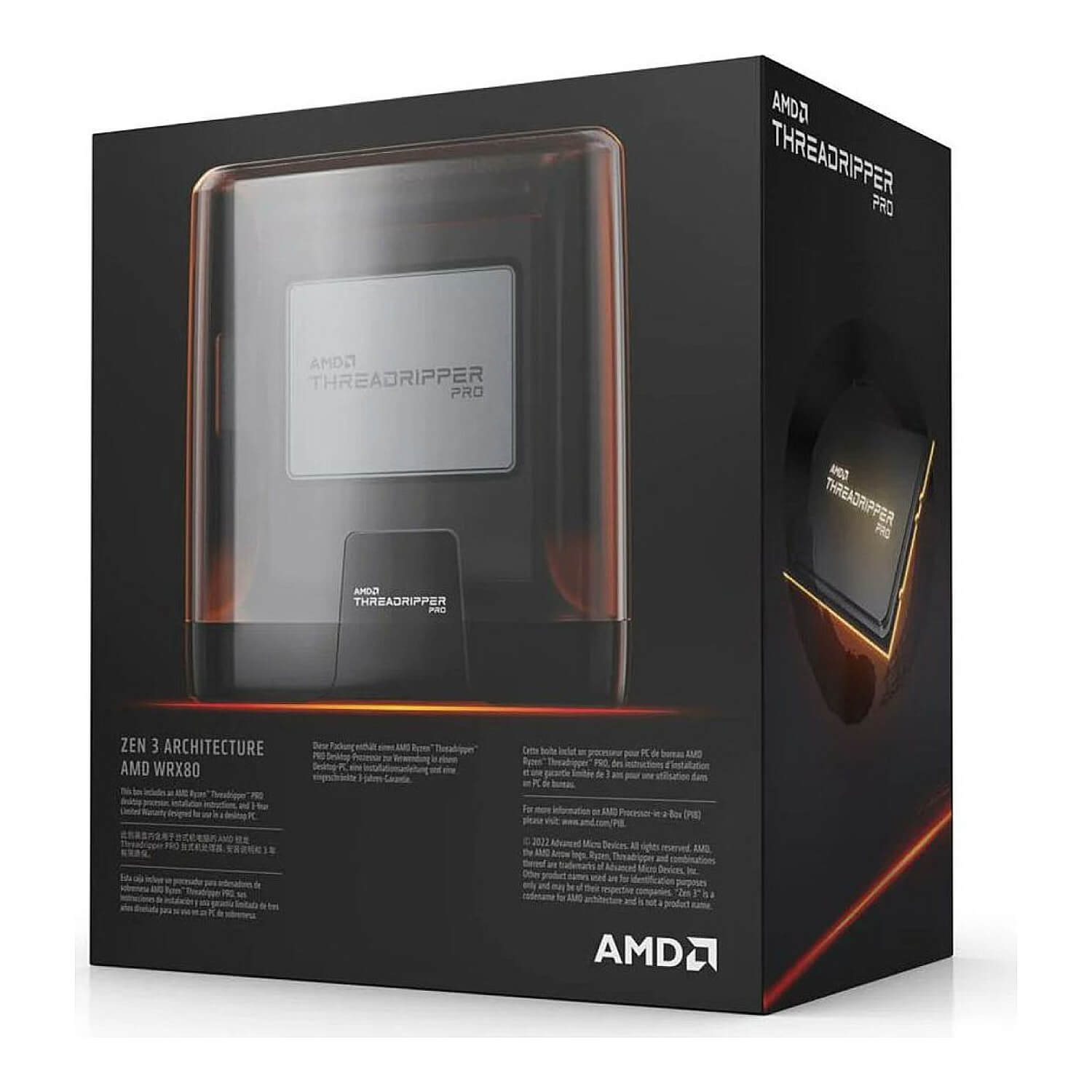 AMD Ryzen Threadripper PRO 5975WX 32-core Box
