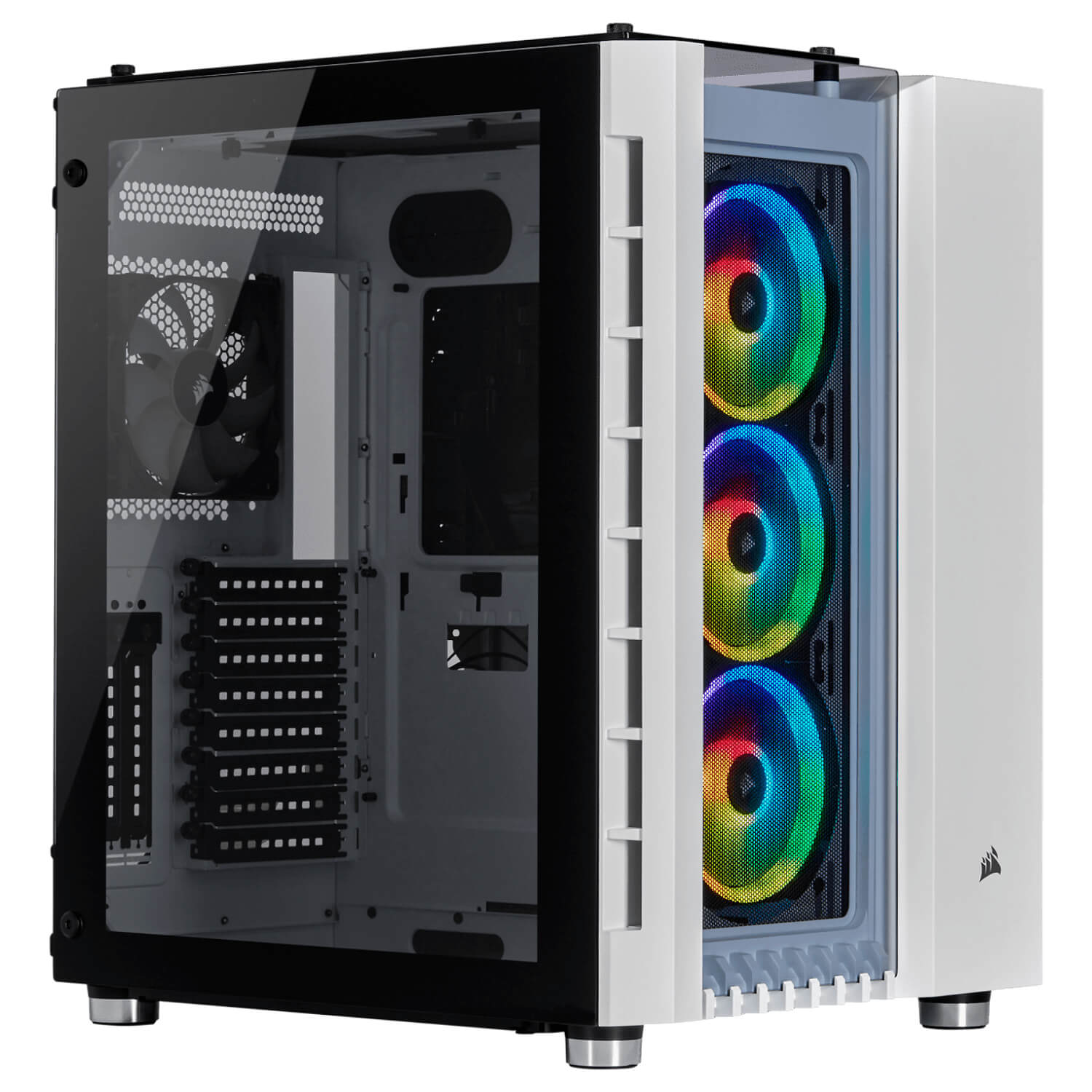 מארז מחשב Corsair Crystal 680X RGB White