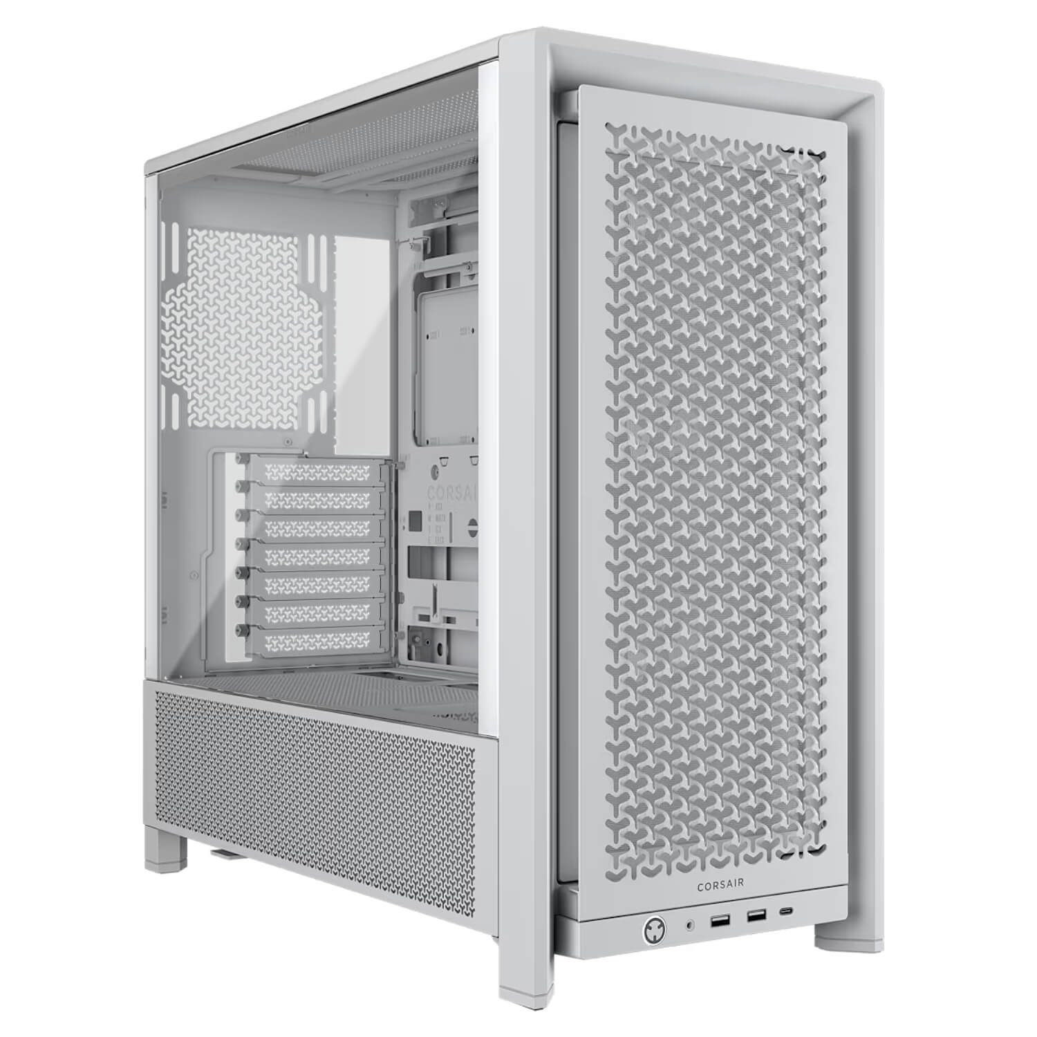 מארז מחשב Corsair FRAME 4000D RS Modular White צבע לבן