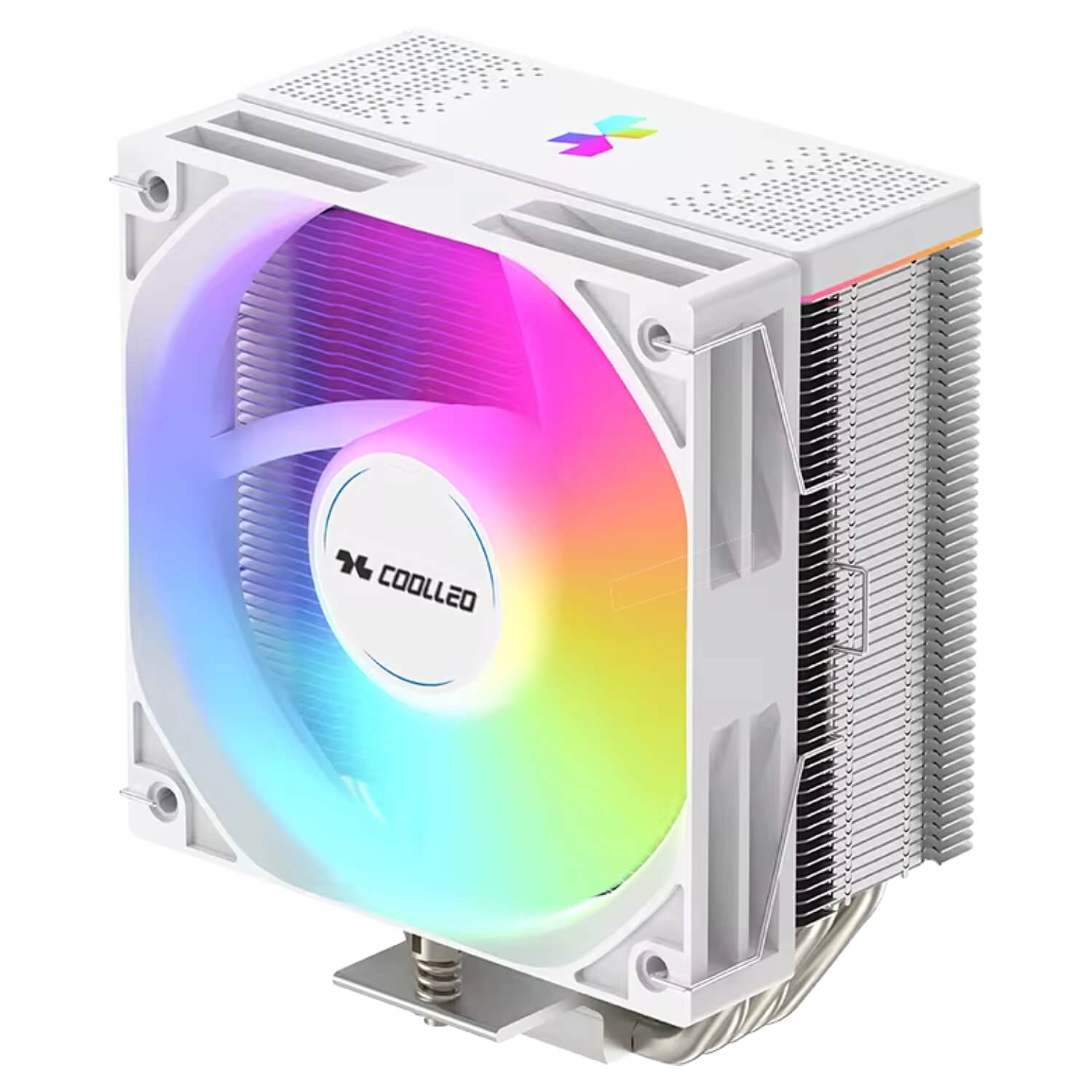 Coolleo B50 ARGB 5 Heat Pipes 235W CPU White Cooler
