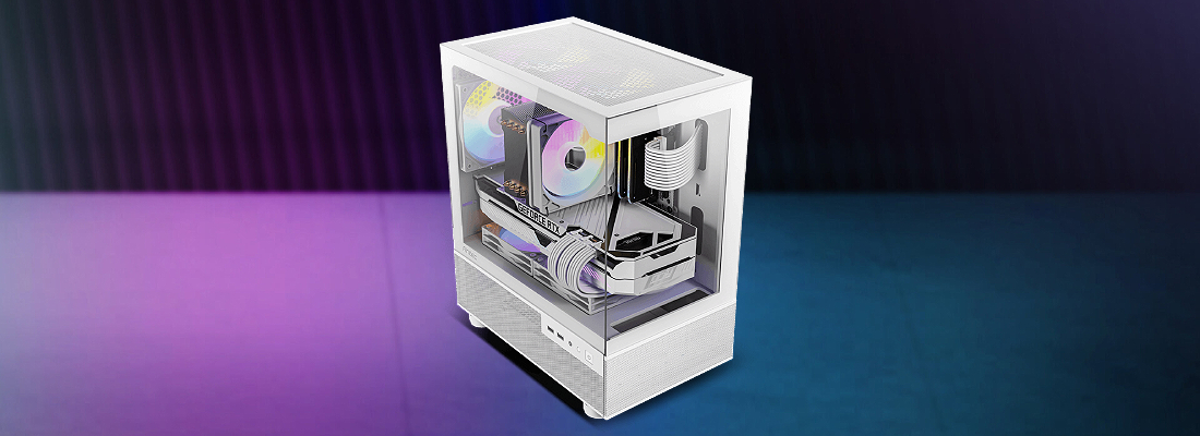 מארז מחשב Antec CX200M RGB Elite White