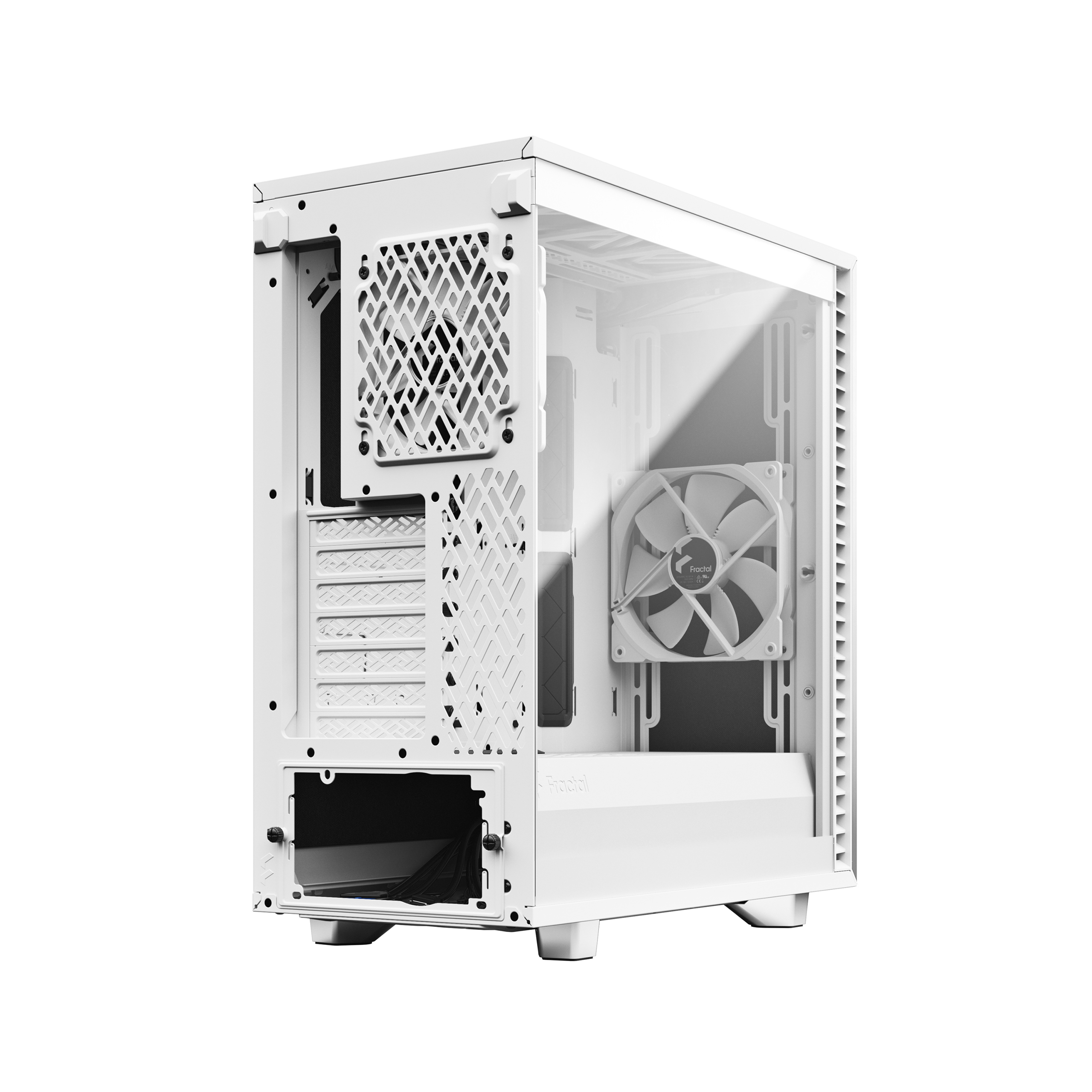 מארז מחשב Fractal Design Define 7 Compact White Clear