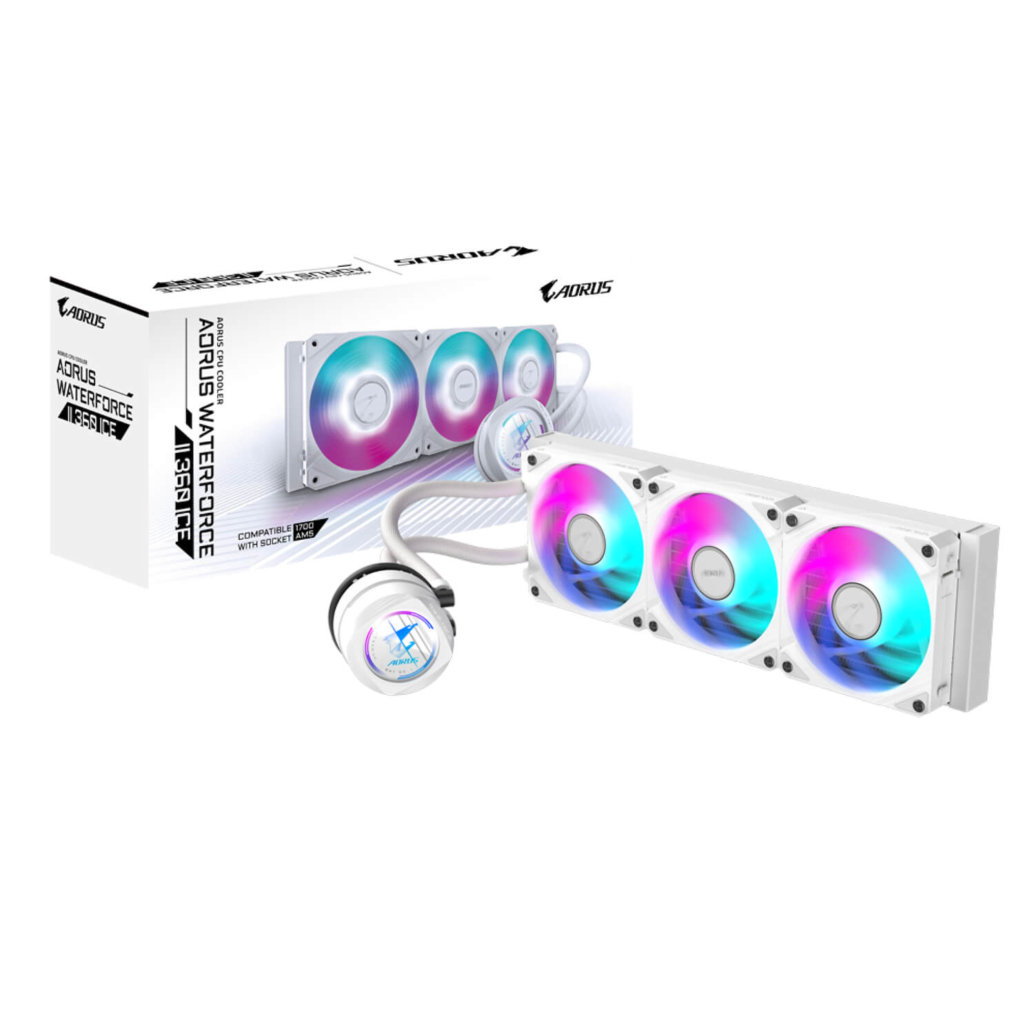 Gigabyte GP-AORUS WATERFORCE II 360 ICE Liquid Cooler
