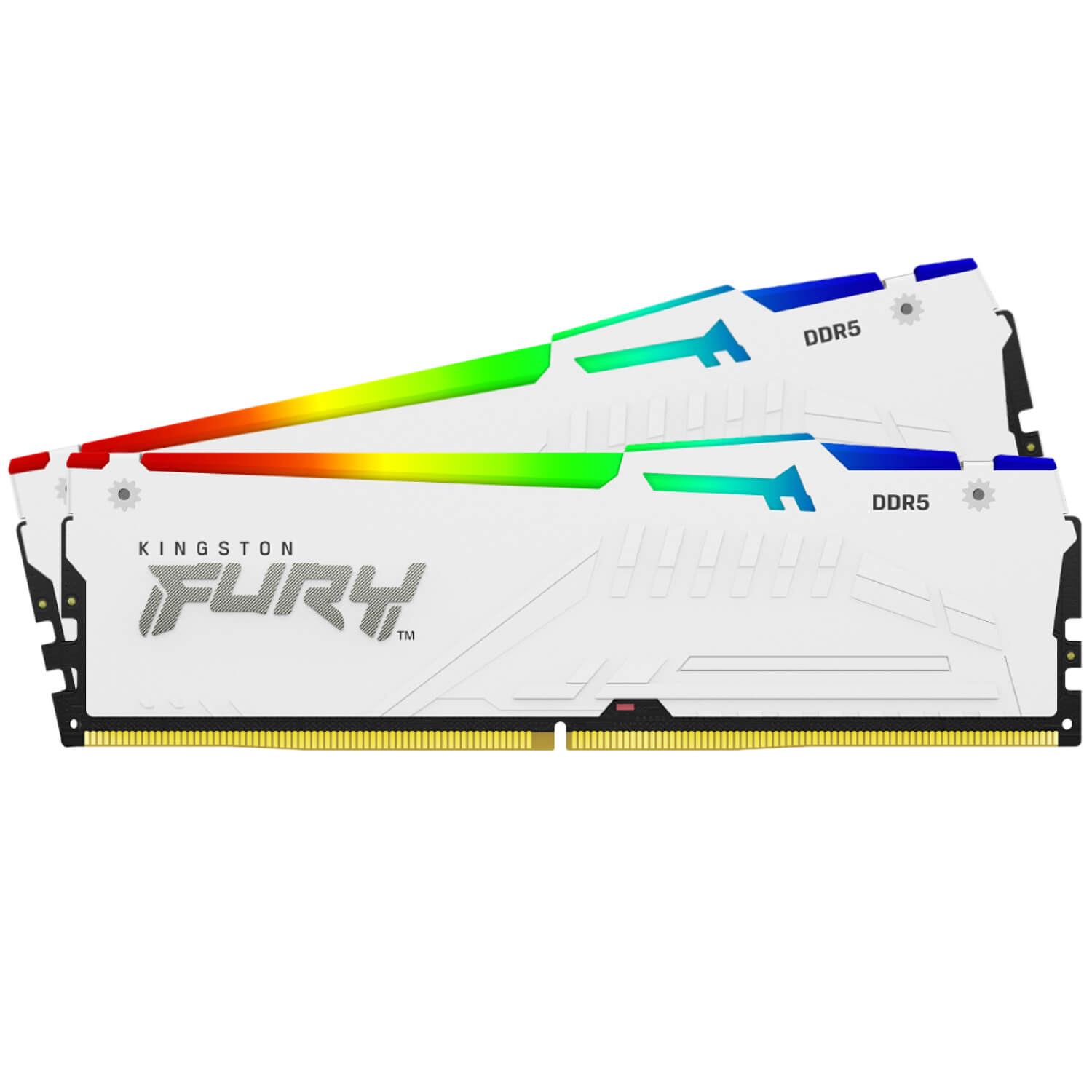 Kingston FURY Beast RGB DDR5 32GB (2x16GB) 6000 CL36 White EXPO/XMP 3.0