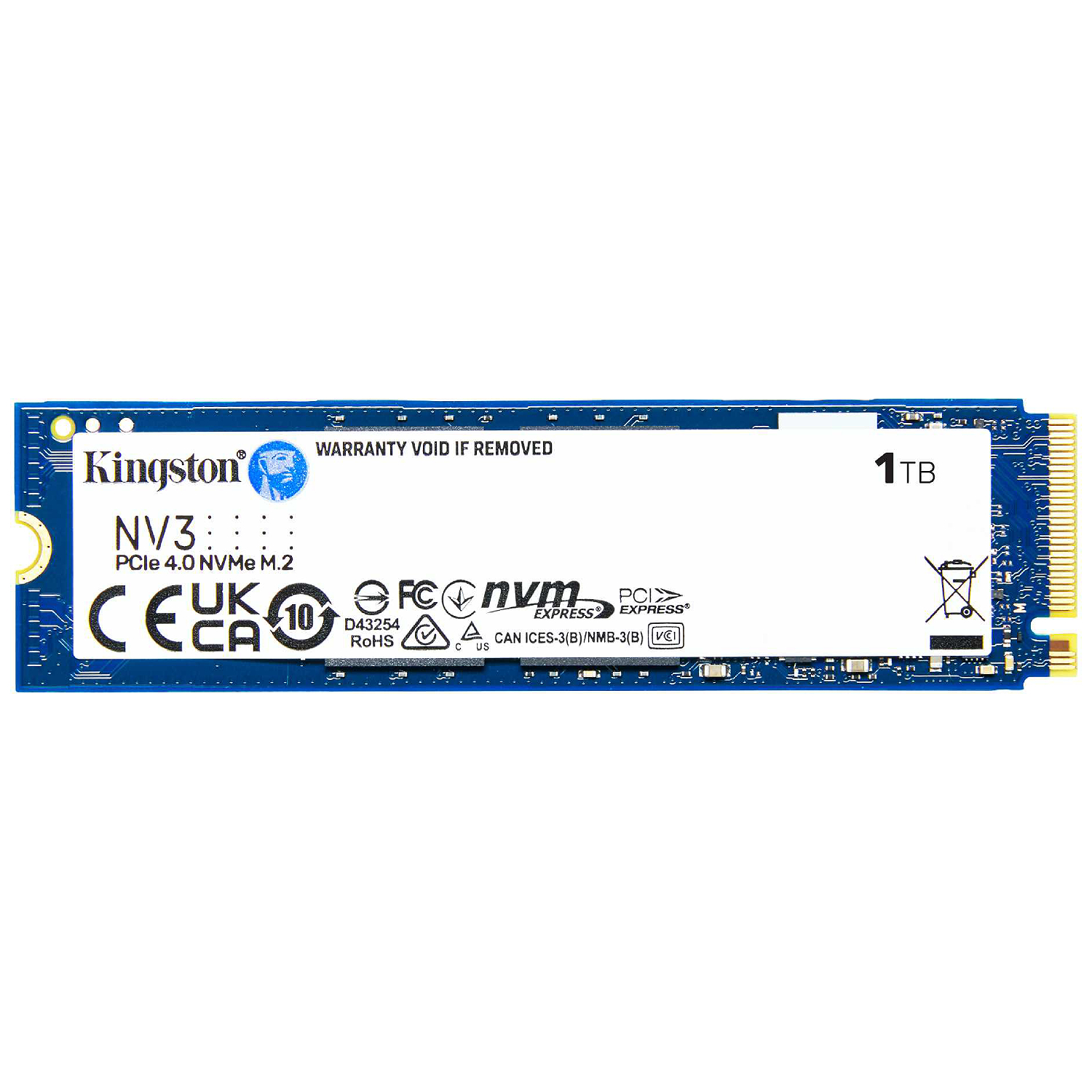 Kingston 1.0TB SSD NV3 M.2 2280 PCIe 4.0 NVMe Bulk