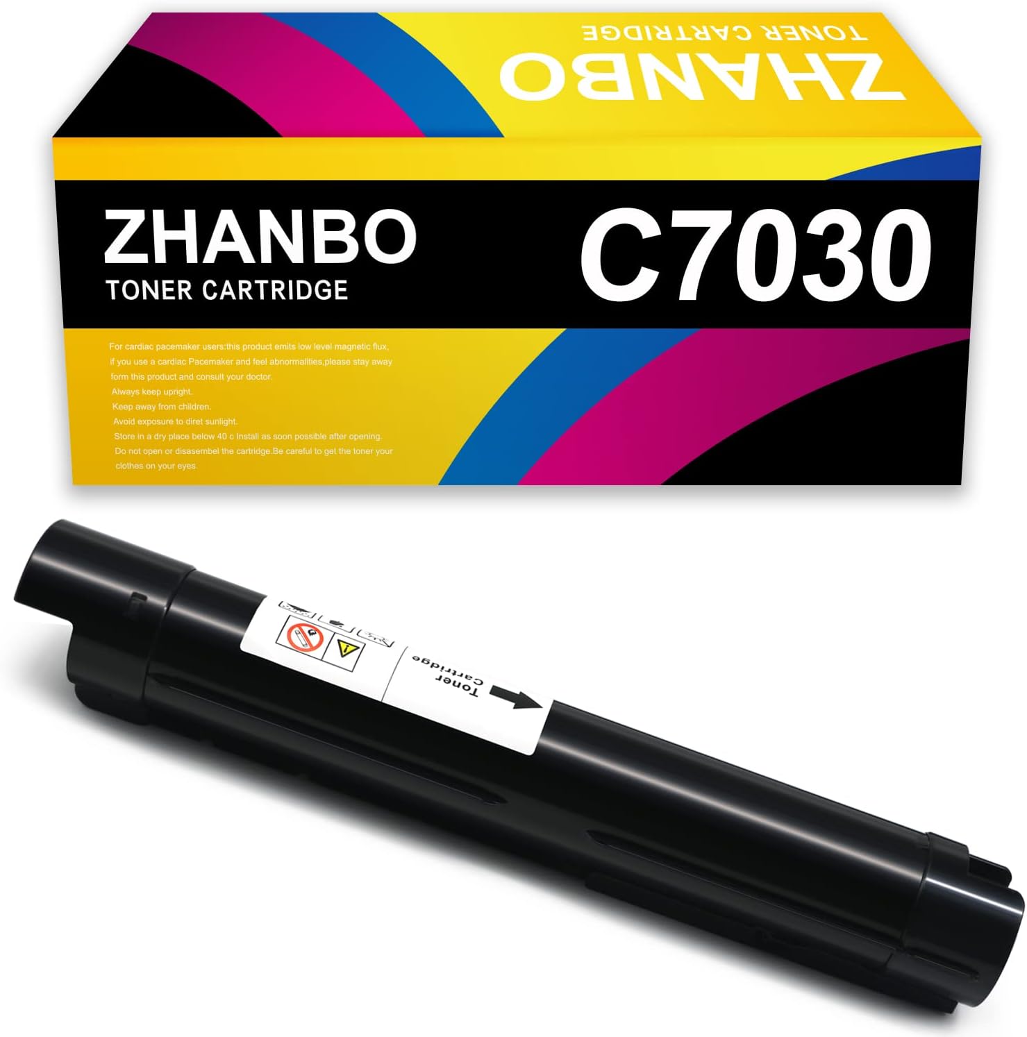 Black toner for c7030/c7025