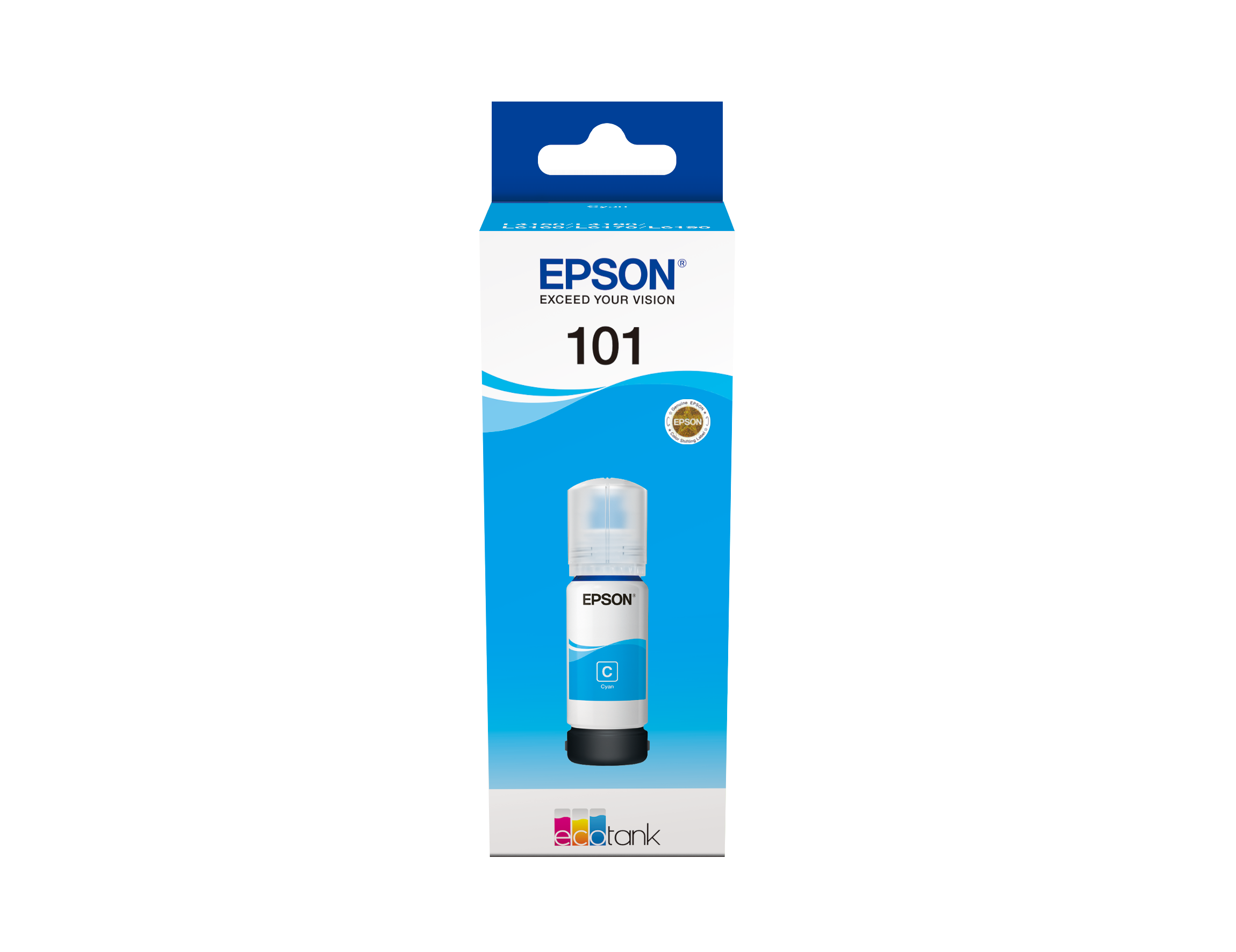 Epson 101 EcoTank  ink bottle Cyan (C13T03V24A)/ Magenta (C13T03V34A)/ Yellow (C13T03V44A)